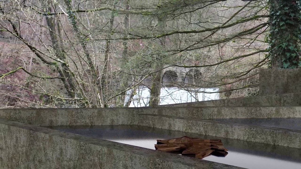 Forges de Mellier (Belgique) - Reconstruction virtuelle
