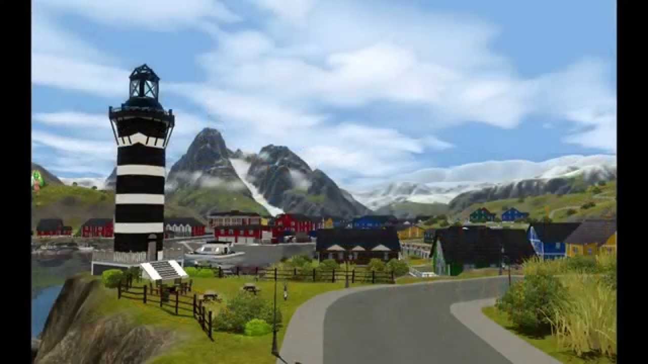 Saaqartoq (Sims 3 World) - Inspired by Greenland - Updated Version