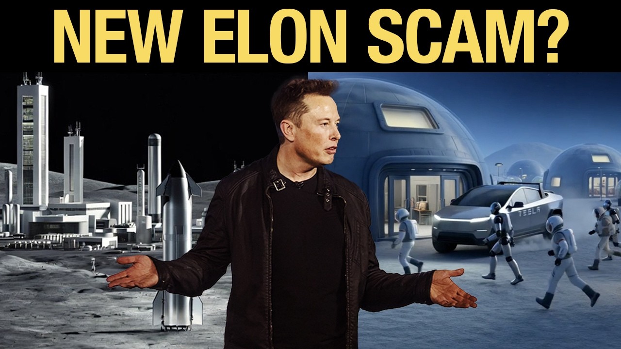 Elon’s ‘Self-Growing Moon City’: Anyone Still Believe Him?