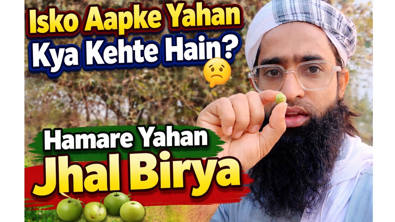 Isko Aapke Yahan Kya Kehte Hain? 🤔 Hamare Yahan Jhal Birya Kehte Hain#viralvideo #vlog 