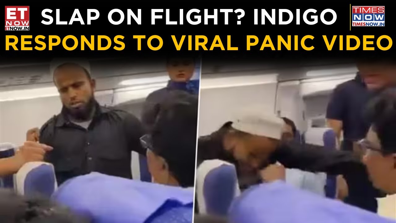 IndiGo Flight Chaos Caught On Cam: Passenger Slapped Amid Panic, Airline Reacts | Breaking News