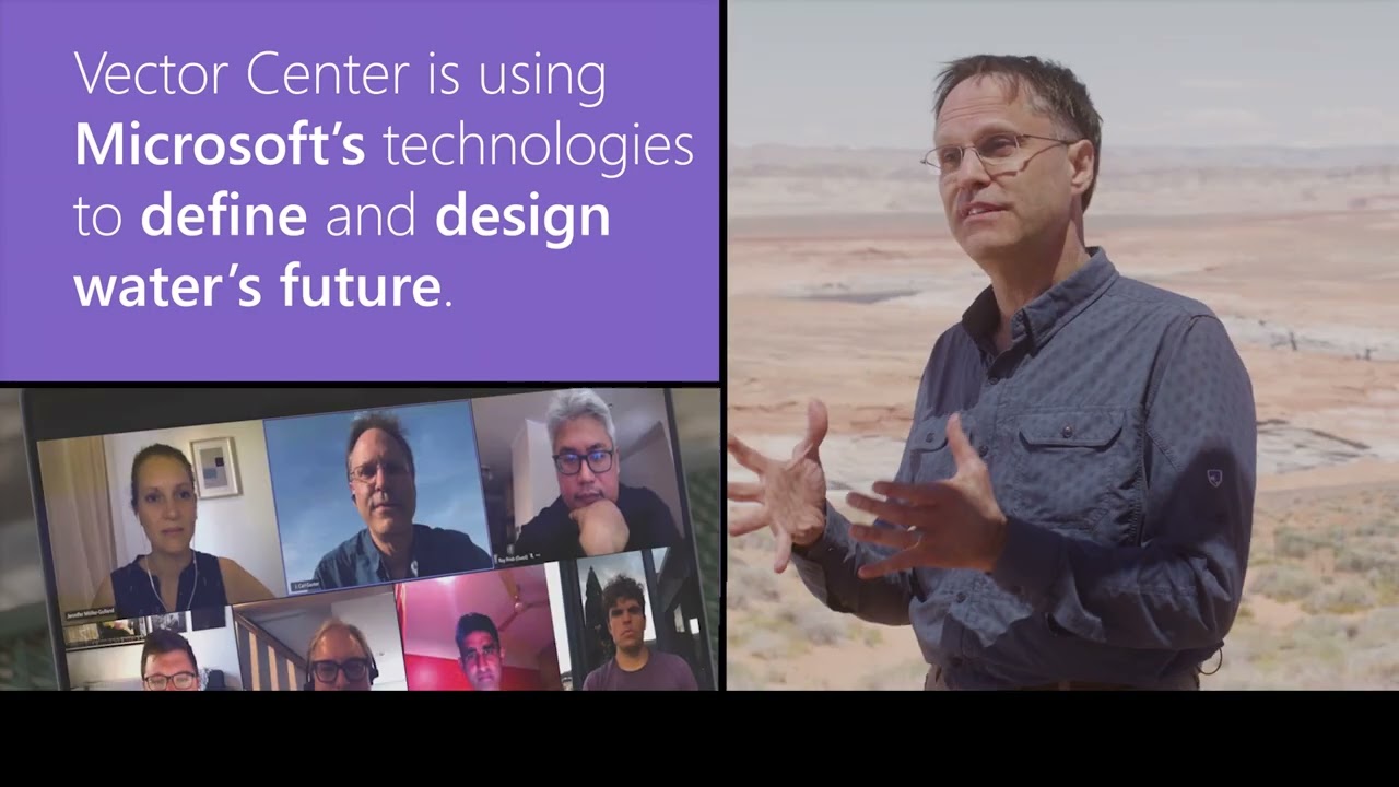 Vector Center – digitally tackling the world’s water crisis