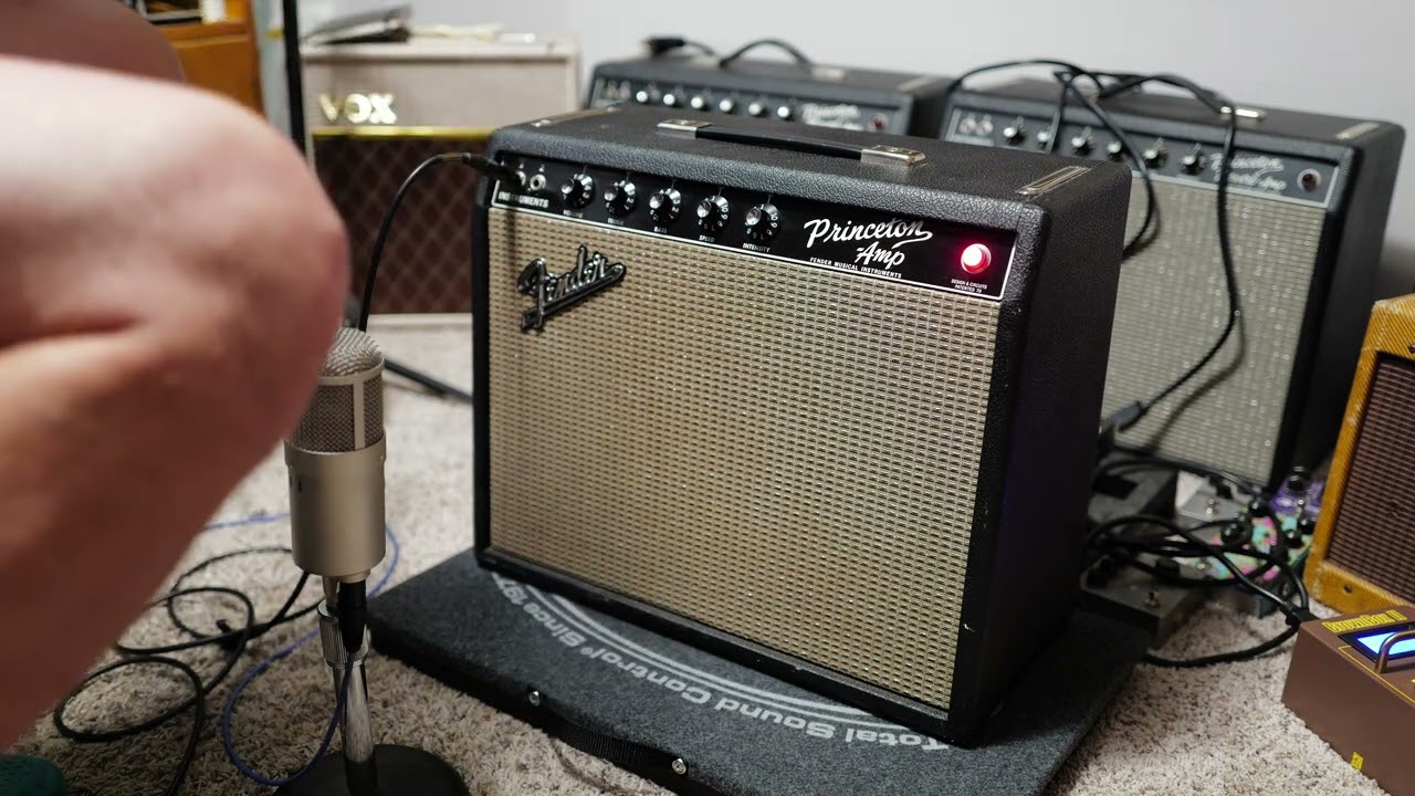 1966 Fender Princeton Amp For Sale on Reverb
