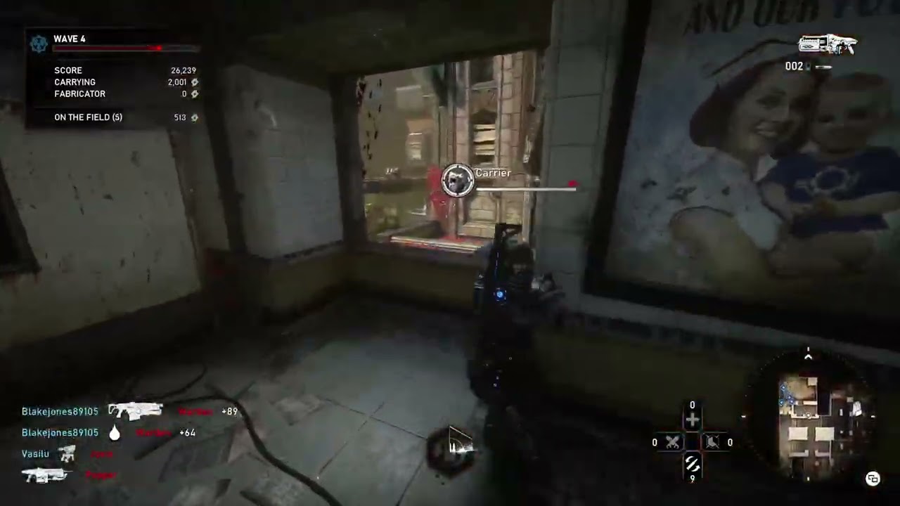 Gears 5 Master Boss Rush: Blood Drive as Tactician with Randoms