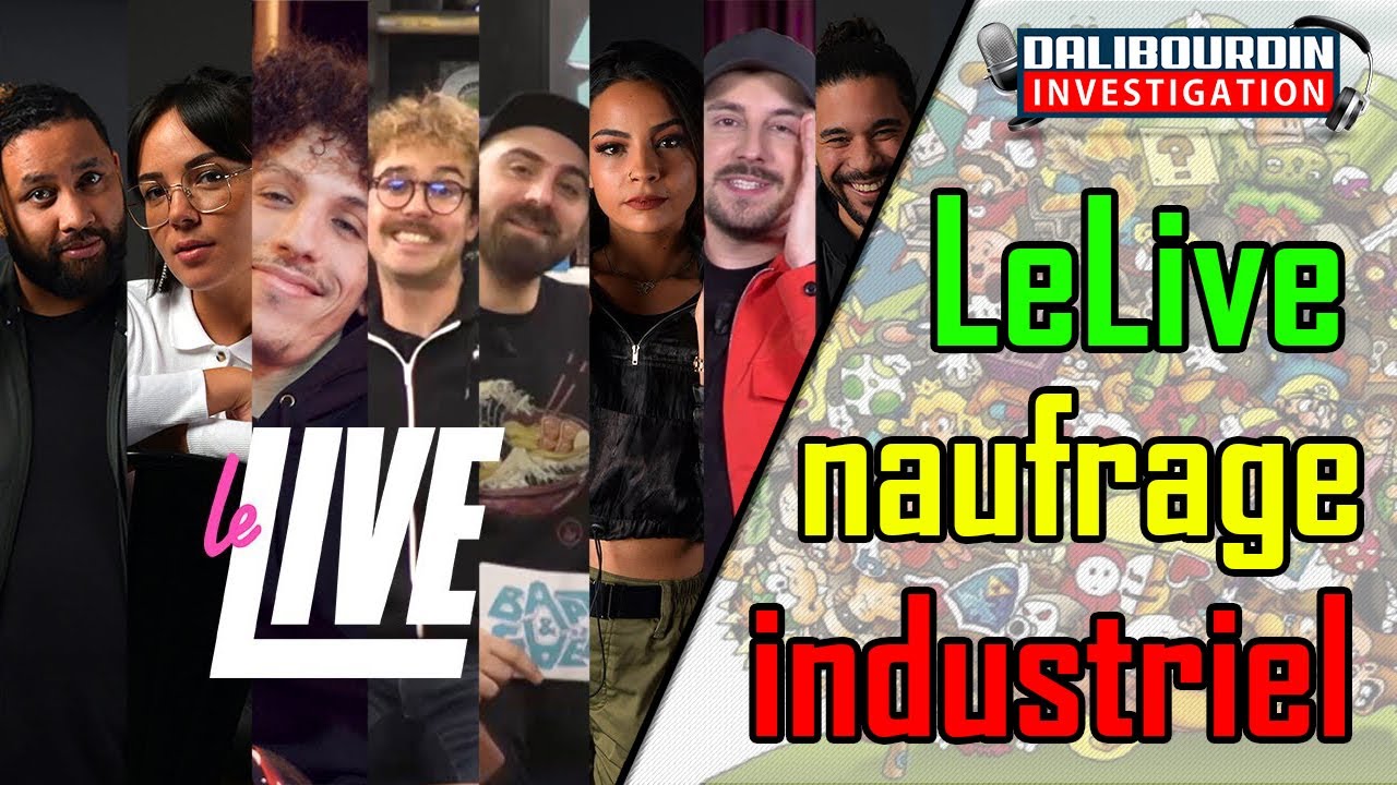 ALERTE DRAMA - Le naufrage stratosphérique du lancement de LeLive... Webedia a tout supprimé !!
