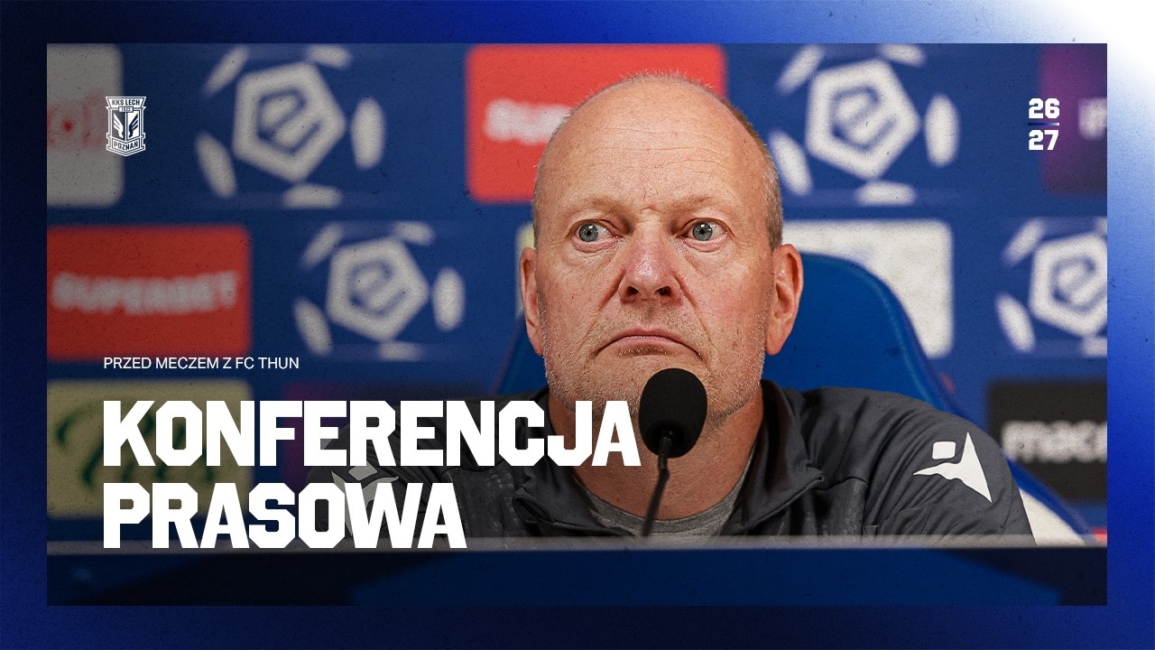 KONFERENCJA PRASOWA | Niels Frederiksen i Daniel H&aring;kans przed meczem z FC Thun