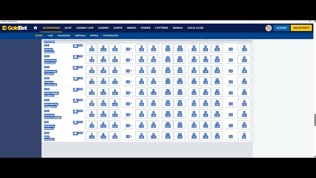 Golden Parser, come estrapolare le quote...