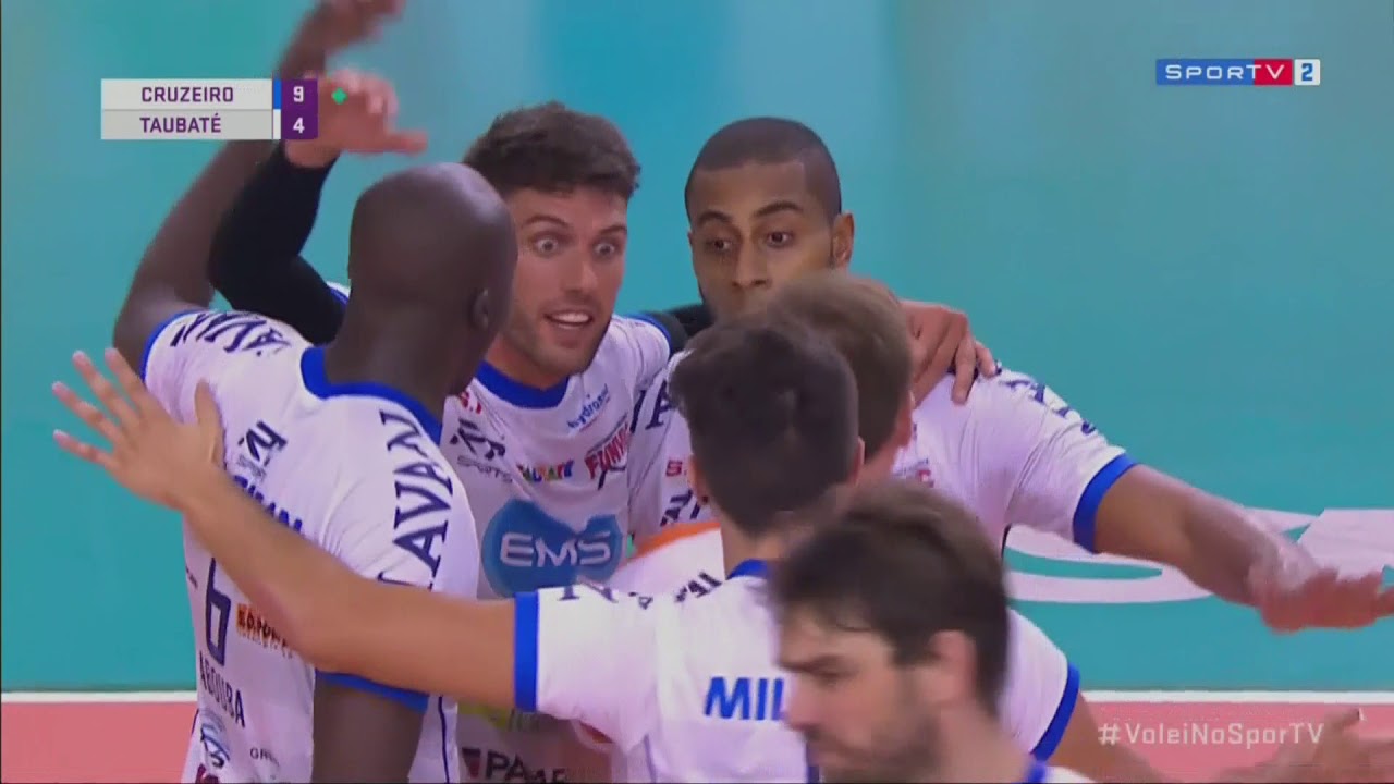 Superliga 2018/19 - Semifinal 1 (jogo 1) - Sada Cruzeiro x EMS Taubaté/Funvic - 6.4.2019