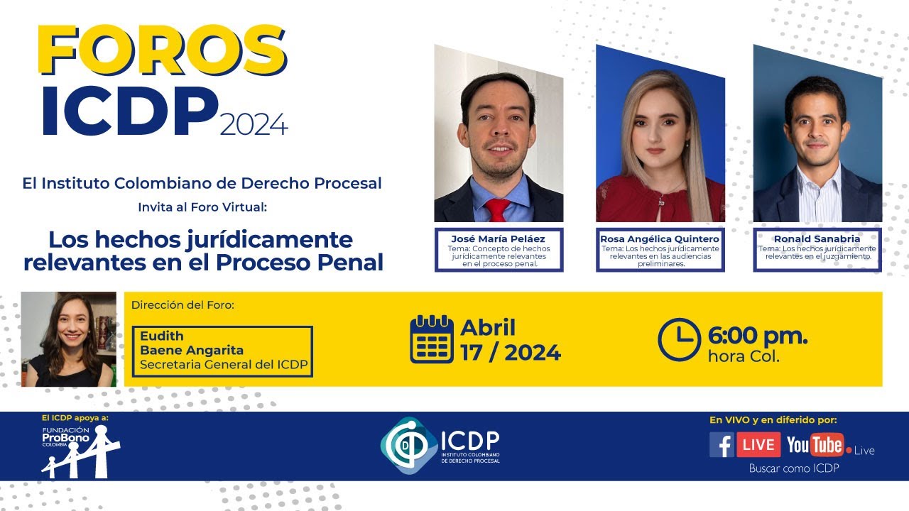 Los hechos jurídicamente relevantes en el Proceso Penal