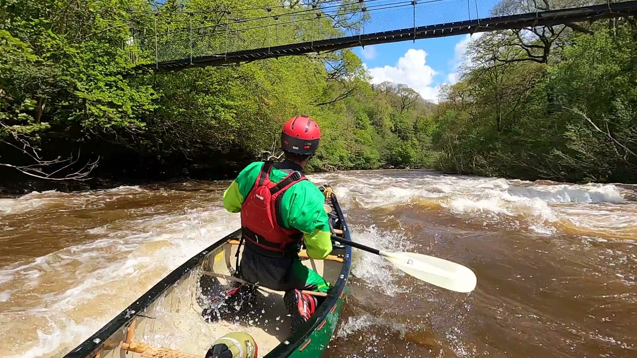 Whitewater Canoeing on the River Usk