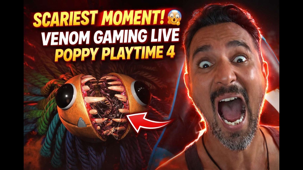 🔴 Poppy Playtime Gameplay | Horror Adventure #PoppyPlaytime #HorrorGame #GamingLive #shortsfeed