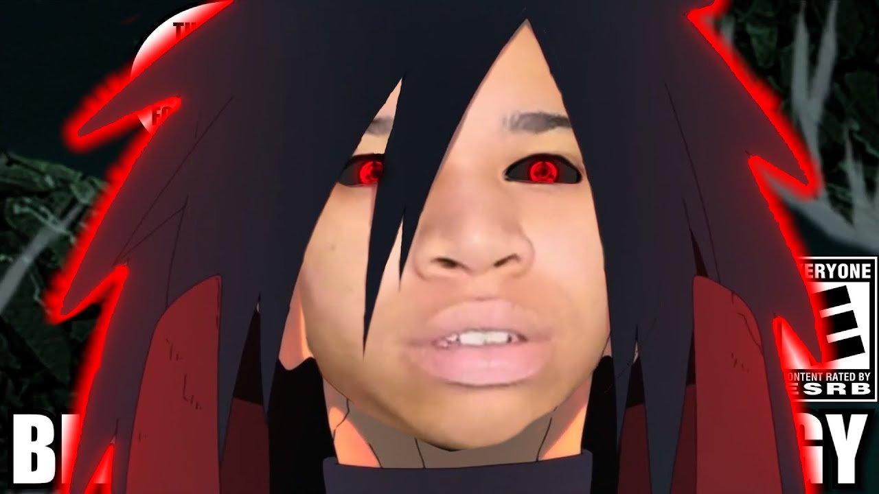MADARA AND THE SIX PATHS OF BLACK AIR FORCE ENERGY.. A WHOLE DEMON