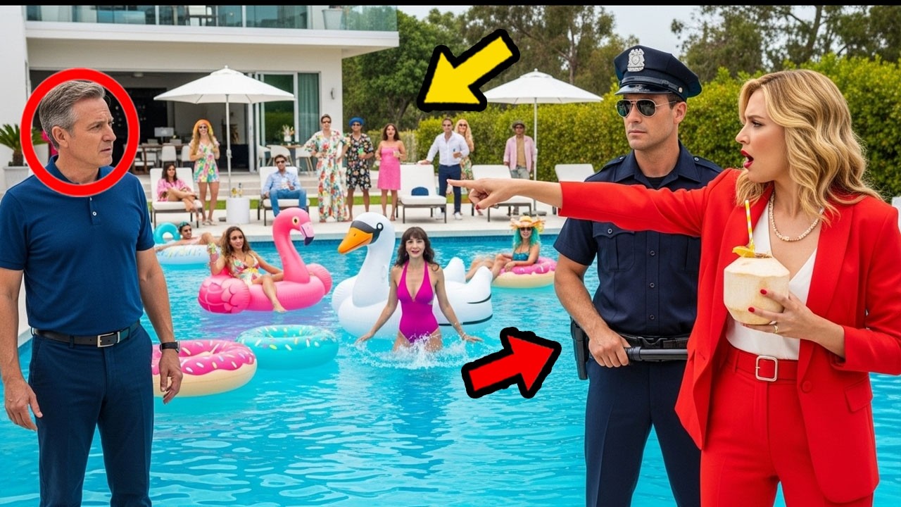 HOA Karen lädt ihre 50 Gäste ein, meinen NEUEN Pool zu benutzen! — Ich habe ihn verschlossen und ihr