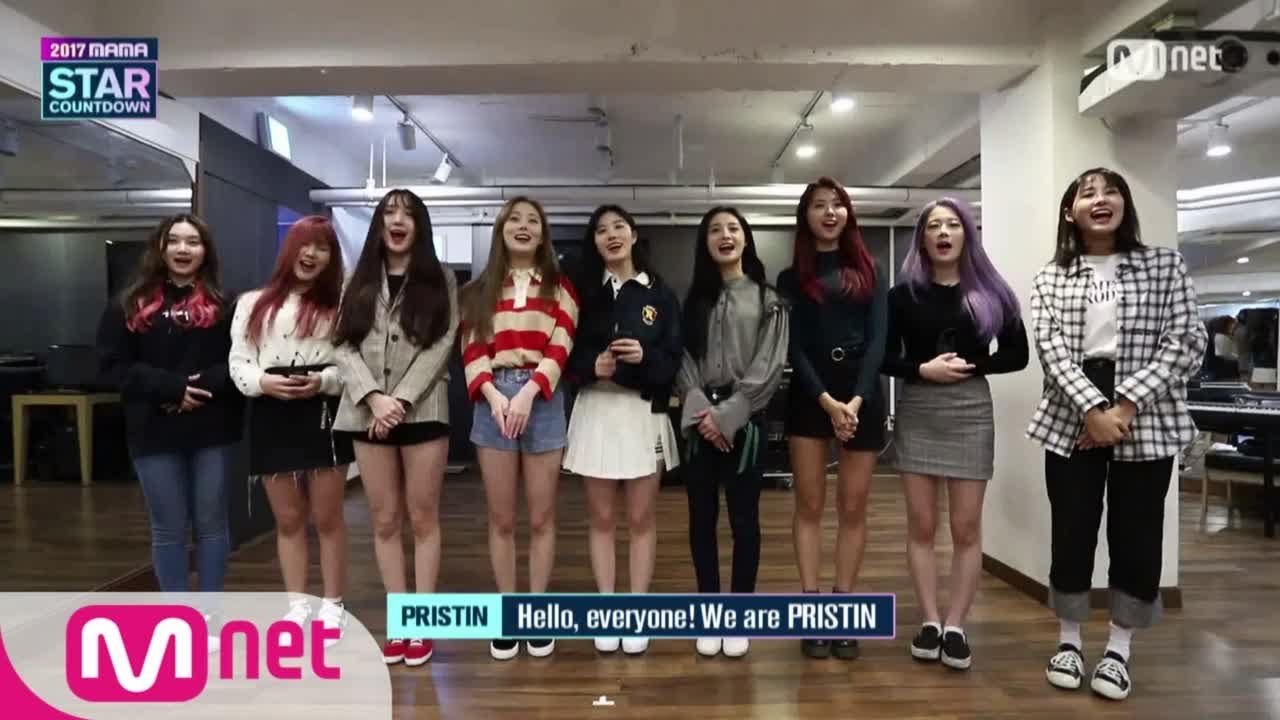 [2017 MAMA] Star Countdown D-14 by PRISTIN