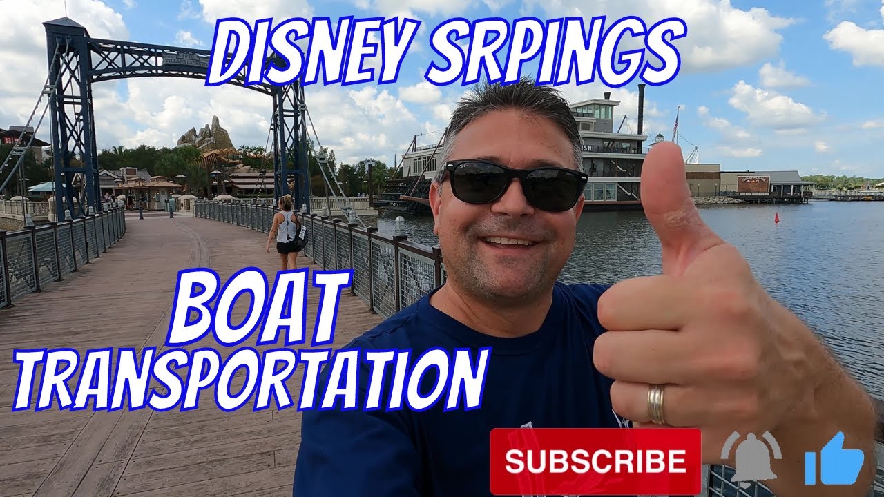 Как воспользоваться лодочным транспортом Disney Springs для посещения курортов Disney World!