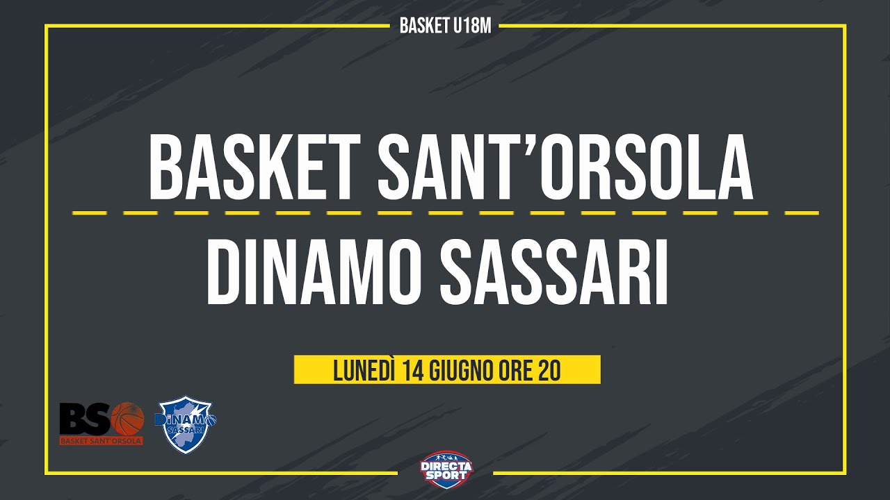 Basket Finale Regionale U18M - S. Orsola Sassari - Pol. Dinamo (60-62)