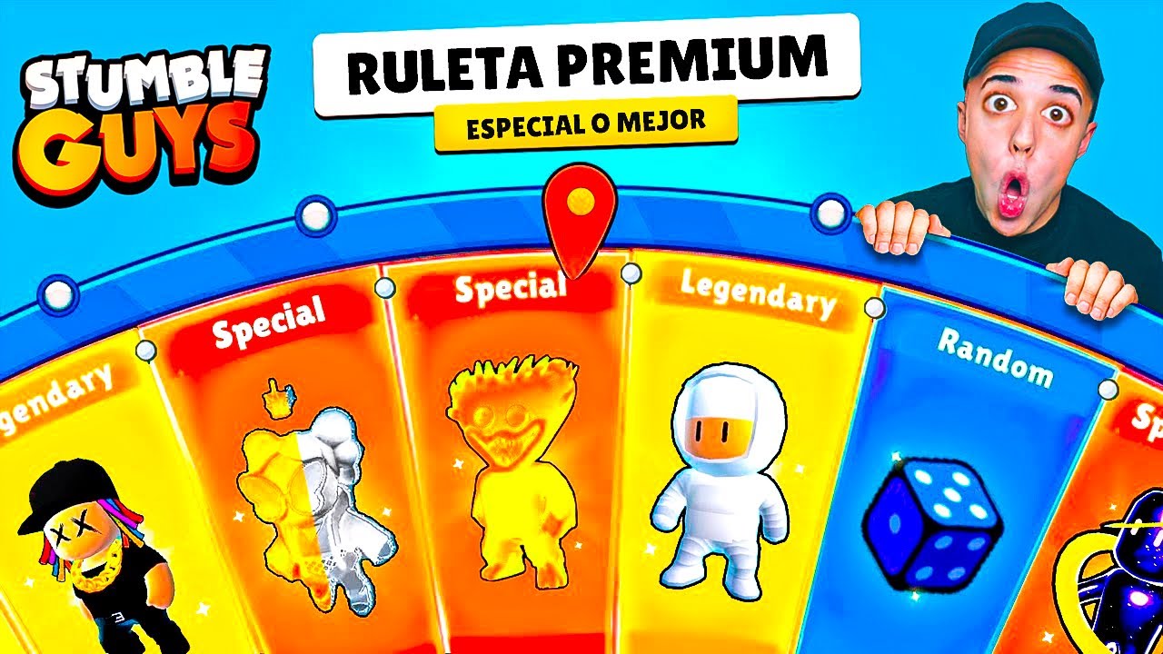 SOLO el 0.01% TIENE esta RULETA EXCLUSIVA de STUMBLE GUYS! 😨 *wtf*