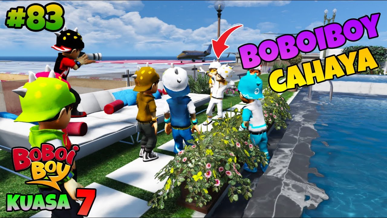 GTA 5 MOD BOBOIBOY KUASA JEMPUT BOBOIBOY CAHAYA