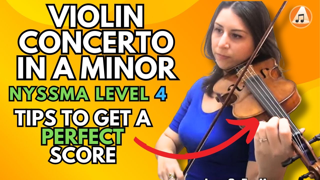 Violin Concerto in A Minor by A. Vivaldi NYSSMA Level 1 WATCH TO GET A HIGH SCORE! #NYSSMA