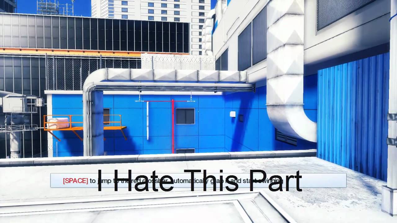 Mirror's Edge - Training Area Gameplay | HD