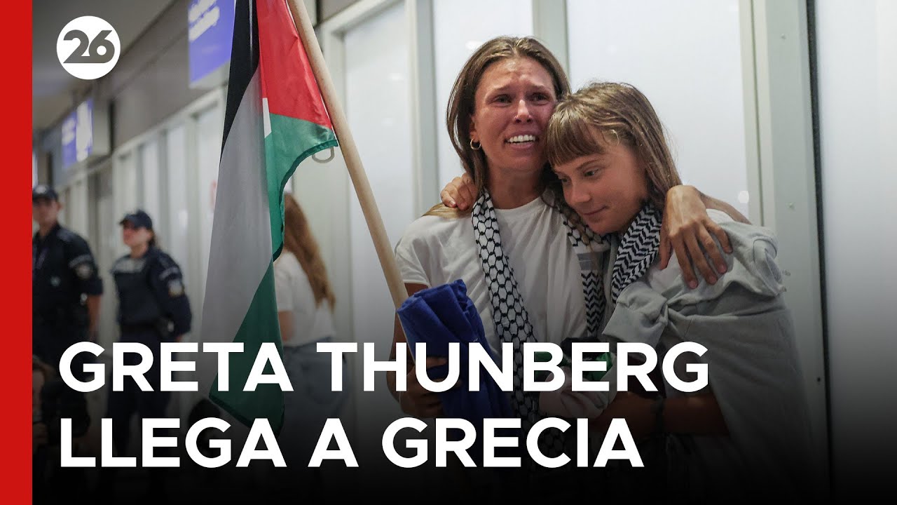 🇮🇱 ISRAEL deporto a GRETA THUNBERG tras intento de romper el bloque a GAZA