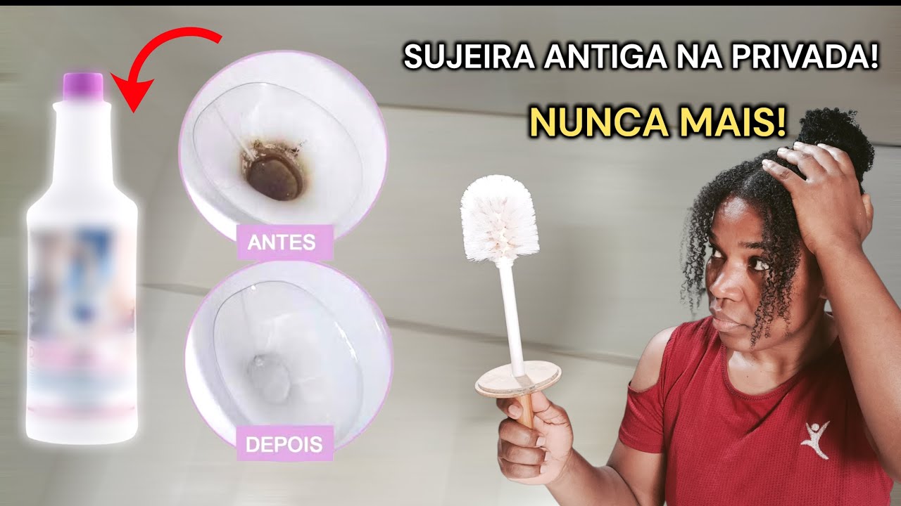 #limpeza no vaso sanitário que já não tinha o que #fazer 