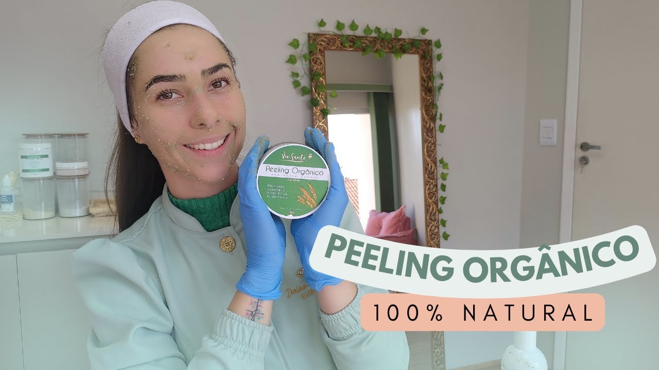 PEELING ORG&Acirc;NICO 100% NATURAL