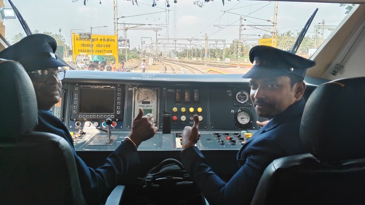PM Modi Launches Amrit Bharat Express Linking Tamil Nadu to Jharkhand  @NewsStation