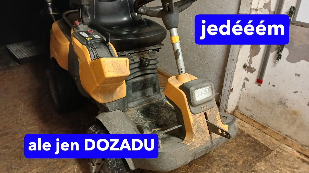 Traktor 540 od Stigy. POMÓÓÓC on mi jenom couvá!