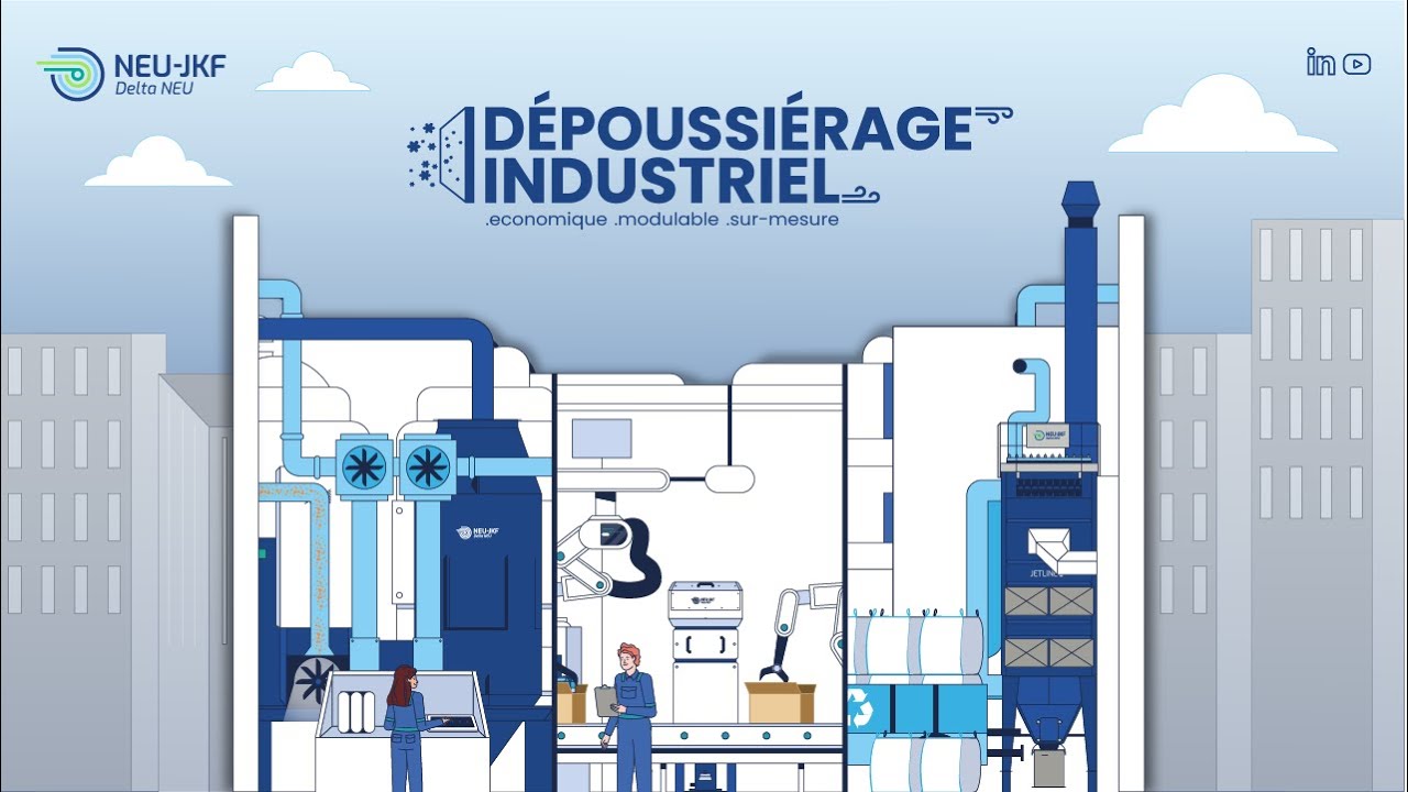 [ Dépoussiérage Industriel ] NEU-JKF Delta NEU