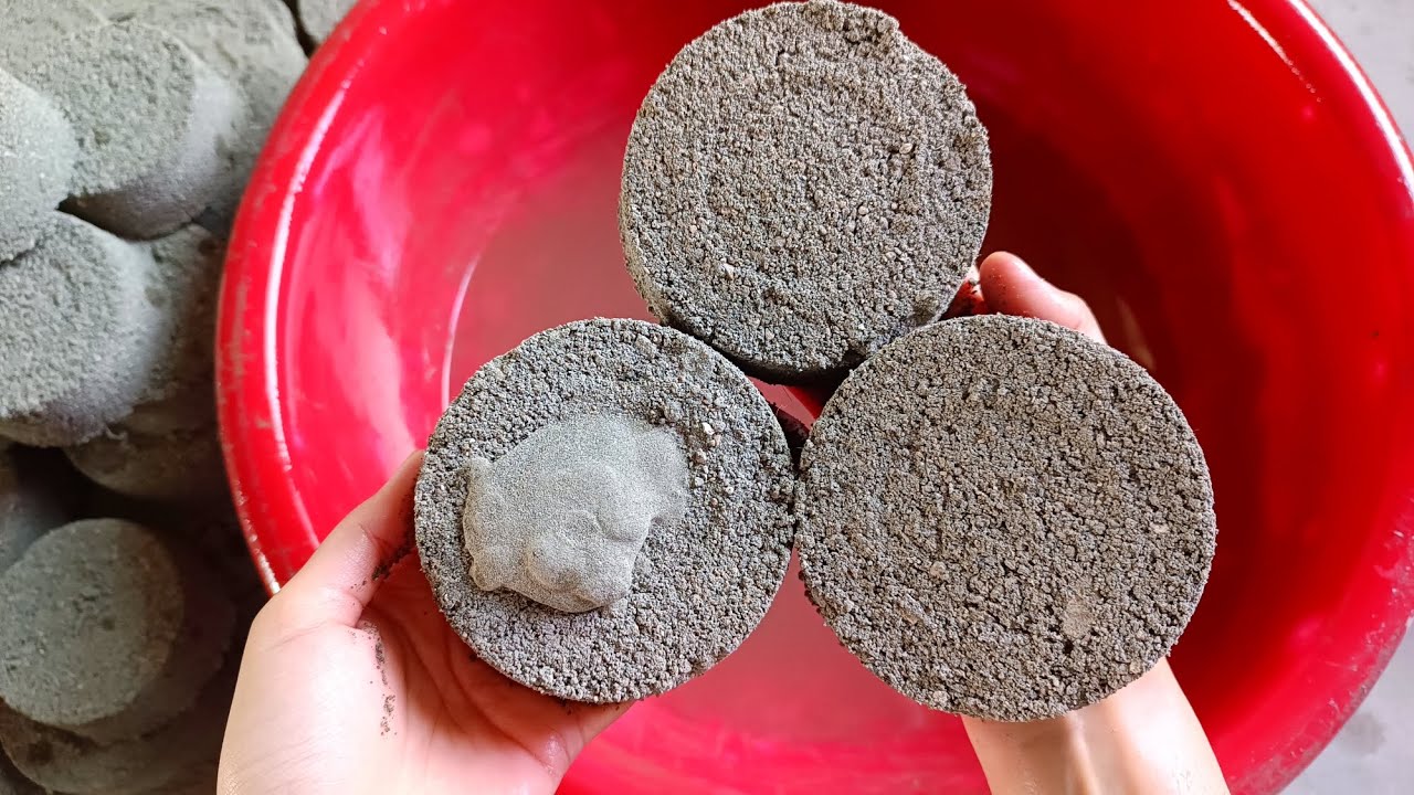 👉 New Full Dipping Crumbling With Both Hands Cute Discs 💿 Dry Crumbling On Paste Earthy 🤤