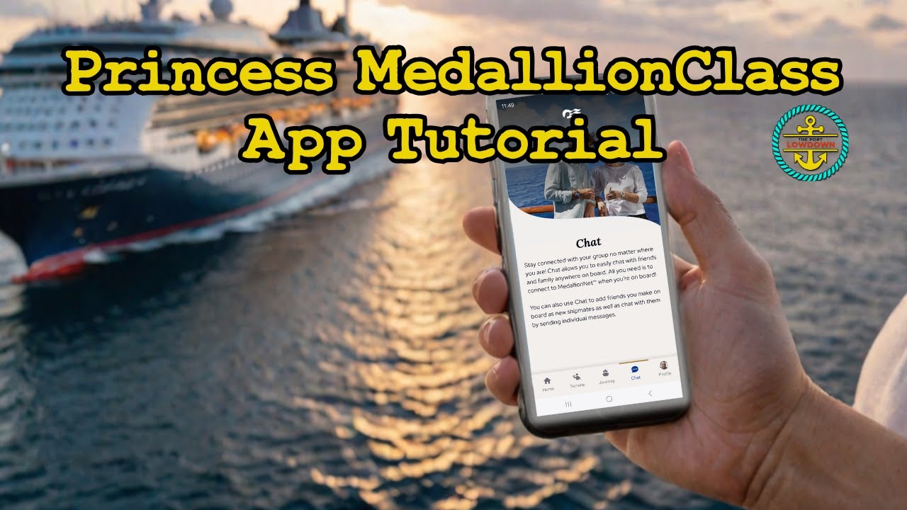 The Future of Cruising: Princess MedallionClass App Walkthrough!