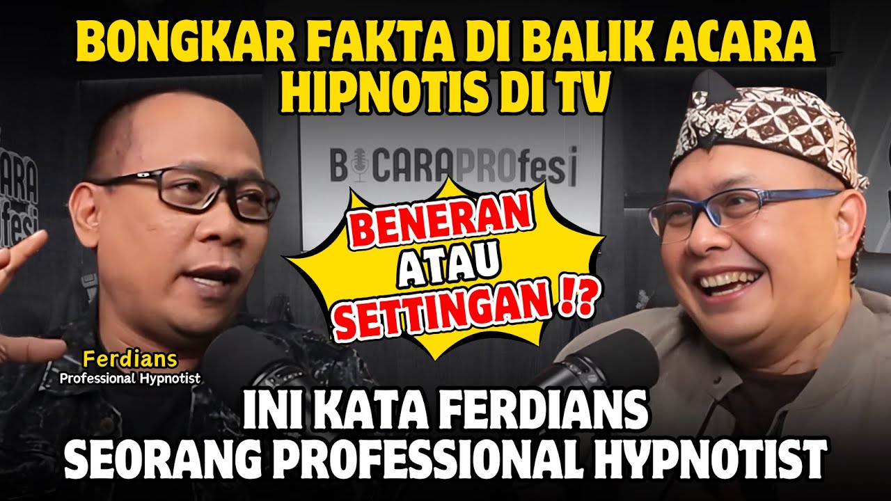 ACARA HIPNOTIS DI TV SETTINGAN⁉️ INI DIA FAKTA DI BALIK PERTUNJUKAN HIPNOTIS DI TV‼️