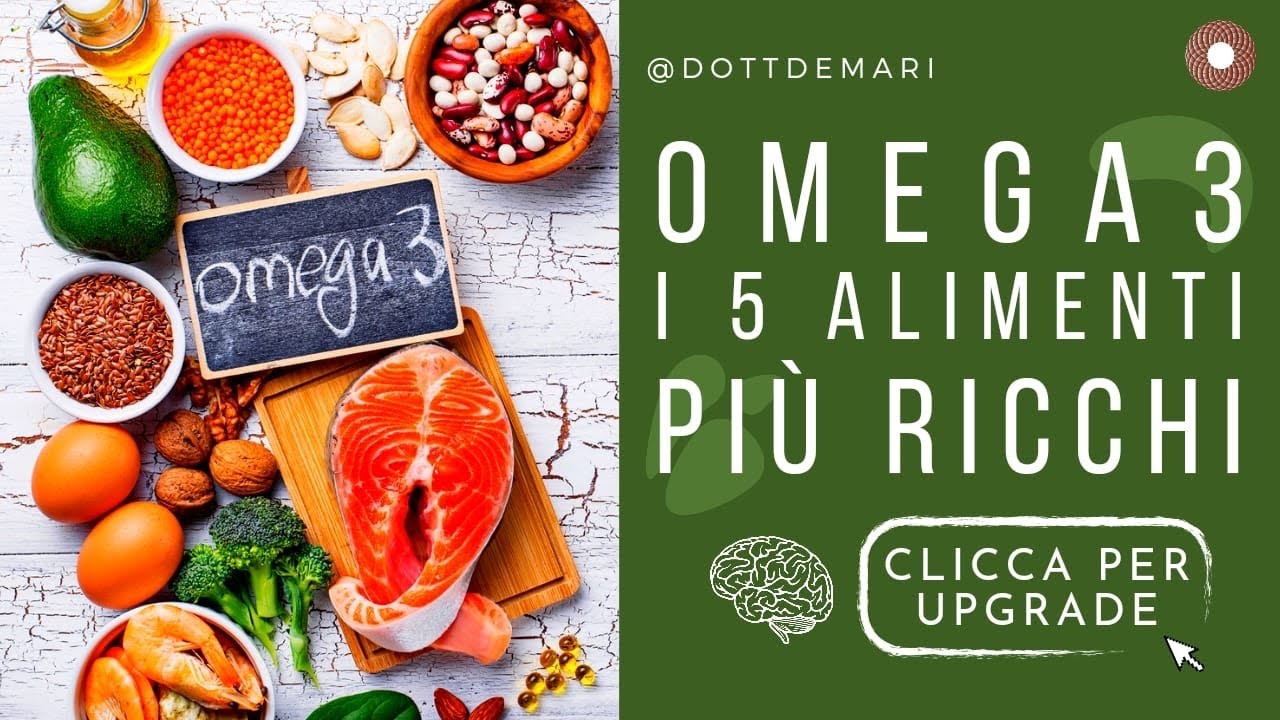 Omega 3: i 5 cibi più ricchi