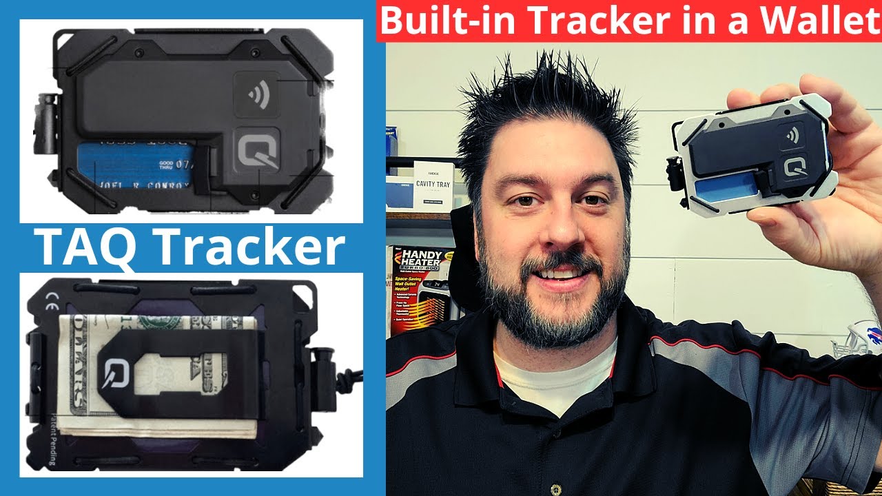TAQTracker от Quiqlite. Bluetooth-трекер в тактическом кошельке. Минималистичный кошелек [391]