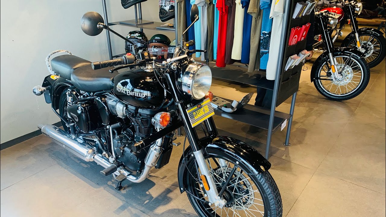 Royal एनफ़ील्ड 350 Pure Black BS6 2021 | Royal Enfield 350 BS6 Pure Black 350cc | Virender Rathee
