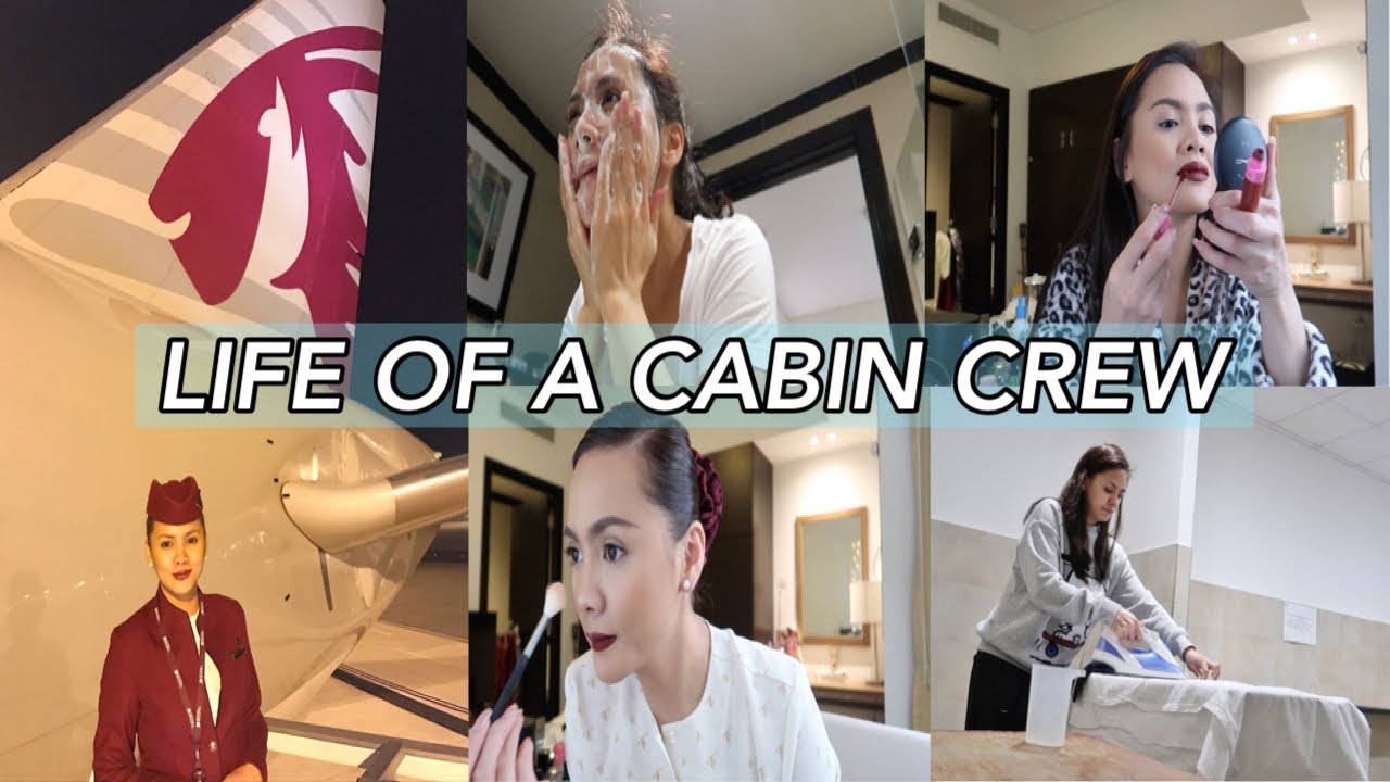 A DAY IN MY LIFE AS A QATAR AIRWAYS CABIN CREW ✈️  | Layover, Crew lounge, Room tour, Prepping