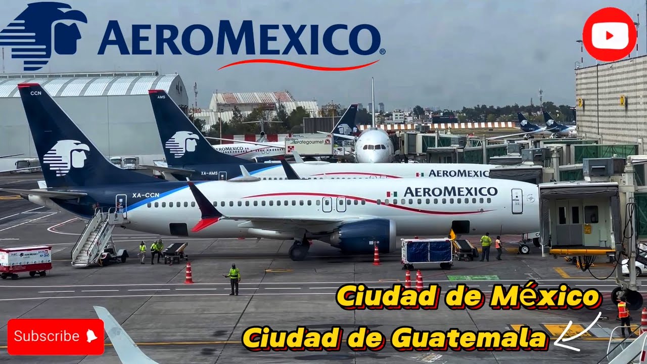 TRIP REPORT: Aeromexico | Mexico City - Guatemala City | B737 MAX 8 | Economy class 