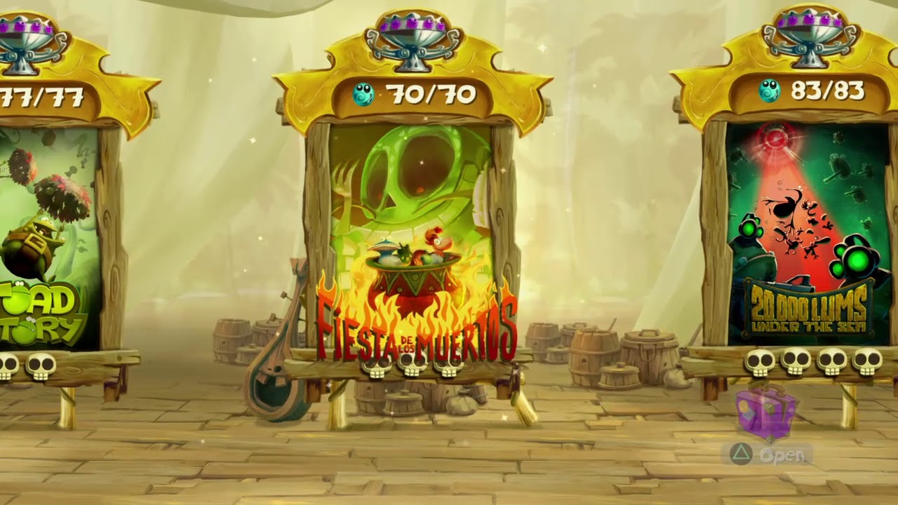 Rayman Legends All Music Levels (Old)