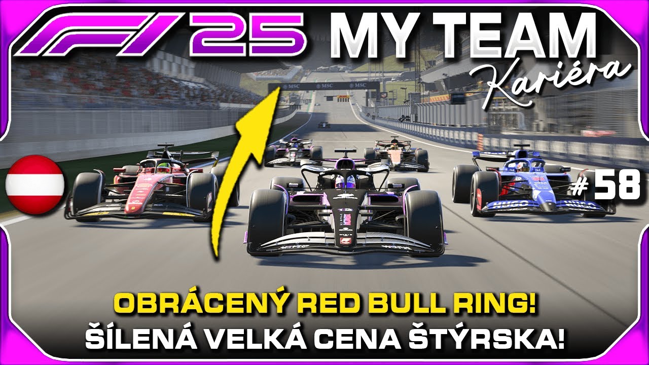 Šílená Velká Cena Štýrska! Předjížděcí Manévr Roku! #58 | F1 25 My Team Kariéra CZ Let's Play