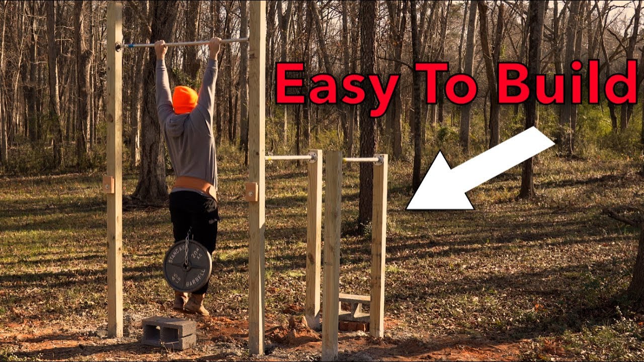 DIY Pull-Up Bar & Dip Station: Upgrade Your Home Gym!