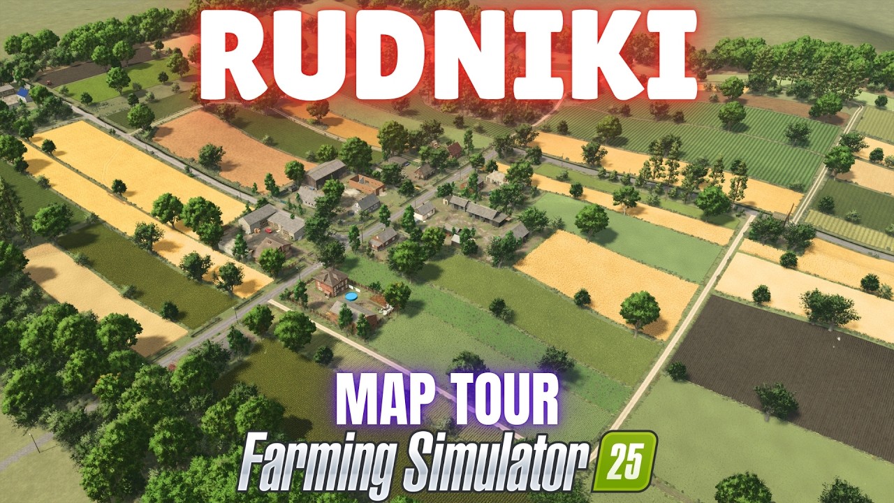 RUDNIKI - Map Tour - Farming Simulator 25