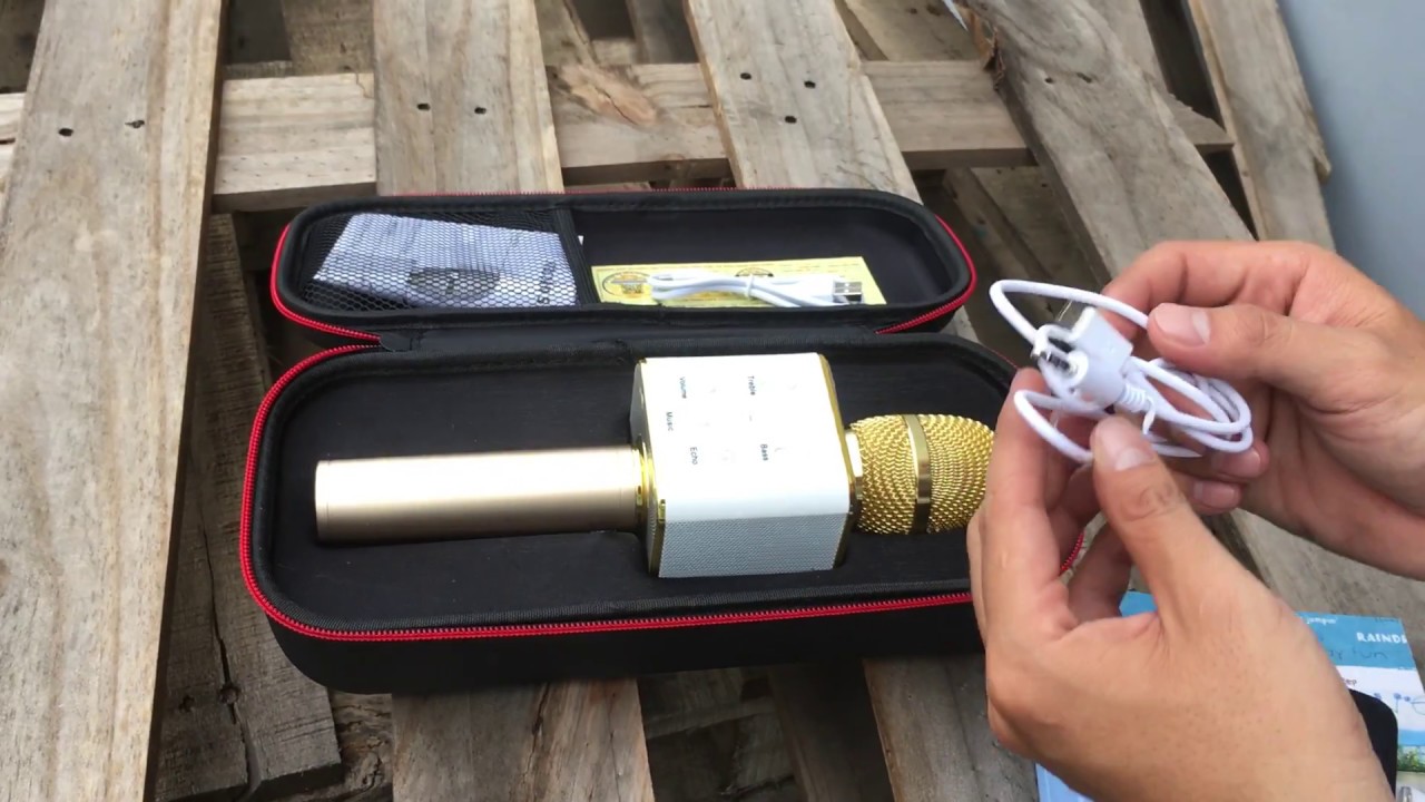 Trải nghiệm Micro Karaoke Bluetooth K&egrave;m Loa | Arirang MK-88