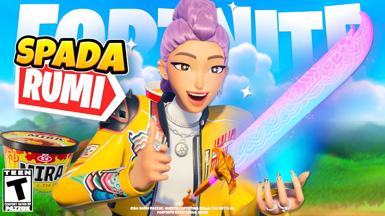 PROVO LA SPADA POTENZIATA DI RUMI SU FORTNITE 😫 Capitolo 6 Stagione 4