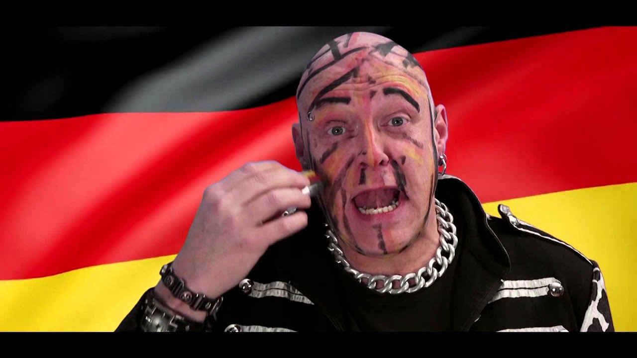 Wir singen Schwarz Rot Gold EM 2016 -  Rinderhagen feat. Chaos Team  (Musikvideo EM Version)