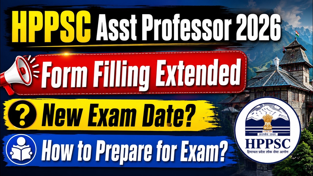 HPPSC Assistant Professor Recruitment 2026 Date Extended | Expected Exam Date? UGC NET MENTOR