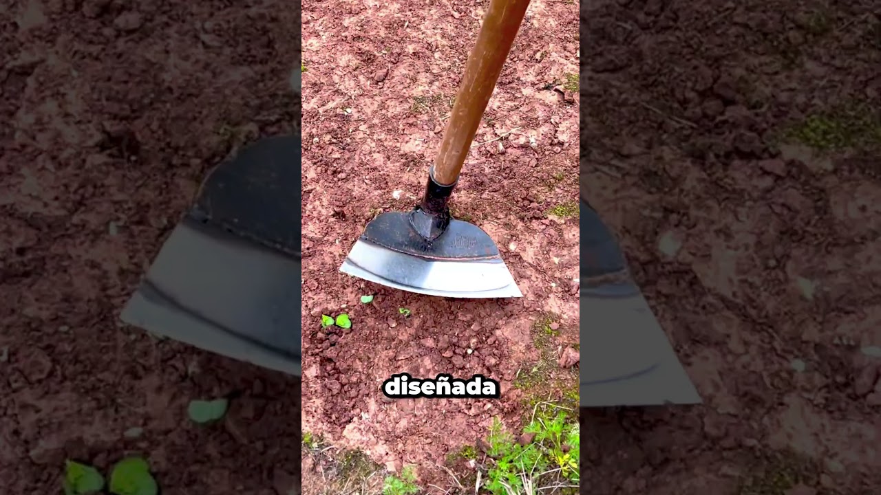 La azada que elimina la maleza en segundos