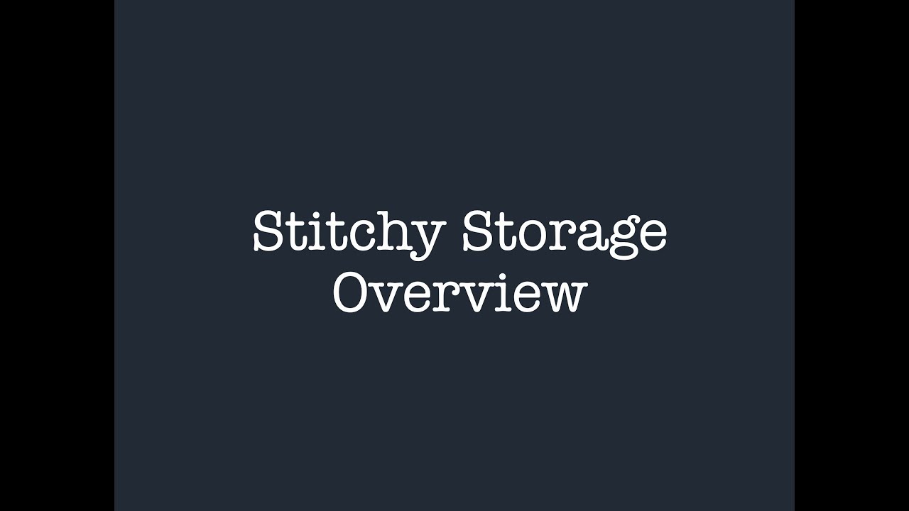 Flosstube Extras: Some Storage Tour