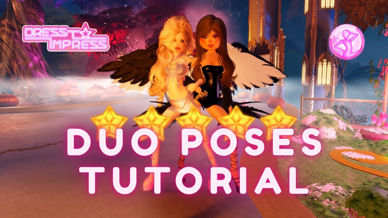 Unlock All Duo Poses! Dress to Impress Pose Pack Guide - Full Tutorial