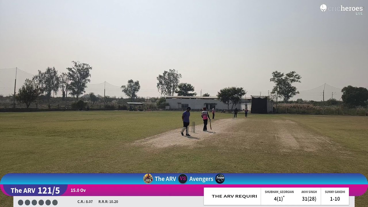 Avengers vs The ARV Live Cricket Match | Individual Live - DGI Cricket Stadium Lucknow